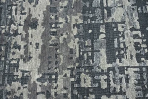Multicolored Abstract 6X8 Modern Oriental Rug