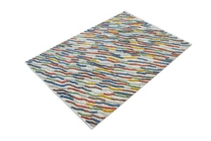 Multicolored 5X8 Modern Rug
