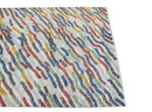 Multicolored 5X8 Modern Rug