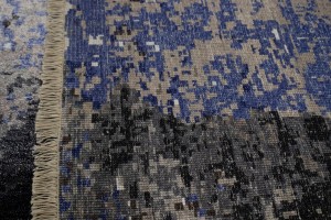 Multicolored Abstract 8X10 Modern Rug