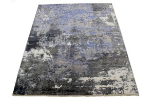 Multicolored Abstract 8X10 Modern Rug