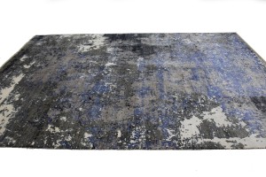 Multicolored Abstract 8X10 Modern Rug