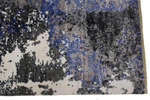 Multicolored Abstract 8X10 Modern Rug