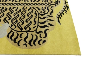 Gold Tribal 8X10 Fine Nepali Oriental Rug