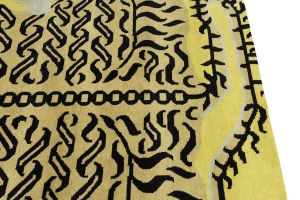 Gold Tribal 8X10 Fine Nepali Oriental Rug