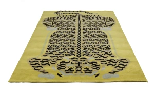 Gold Tribal 8X10 Fine Nepali Oriental Rug