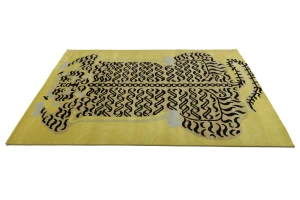 Gold Tribal 8X10 Fine Nepali Oriental Rug