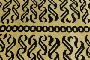 Gold Tribal 8X10 Fine Nepali Oriental Rug