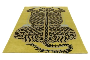 Gold Tribal 6X8 Fine Nepali Oriental Rug
