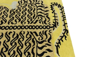 Gold Tribal 6X8 Fine Nepali Oriental Rug