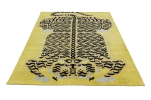 Gold Tribal 6X8 Fine Nepali Oriental Rug
