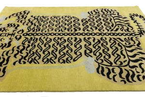Gold Tribal 6X8 Fine Nepali Oriental Rug