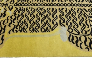 Gold Tribal 6X8 Fine Nepali Oriental Rug