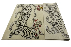 Beige Tribal 6X8 Fine Nepali Oriental Rug