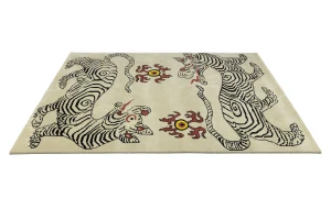 Beige Tribal 6X8 Fine Nepali Oriental Rug