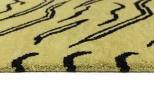 Goldish Beige Tribal 3X10 Fine Nepali Oriental Runner Rug