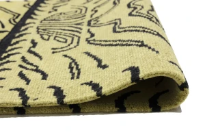 Goldish Beige Tribal 3X10 Fine Nepali Oriental Runner Rug