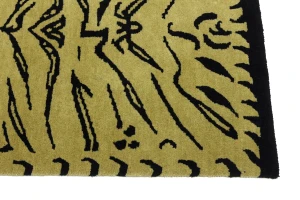 Goldish Beige Tribal 3X10 Fine Nepali Oriental Runner Rug