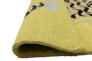 Tiger Gold Tribal 5X7 Fine Nepali Oriental Rug