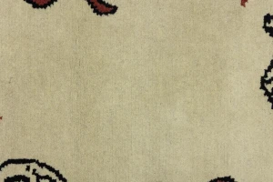 Tiger Beige Tribal 4X6 Fine Nepali Oriental Rug