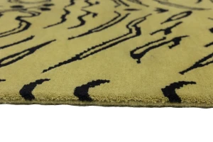 Goldish Beige Tribal 3X12 Fine Nepali Oriental Runner Rug