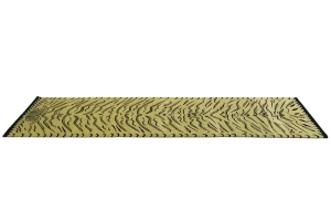 Goldish Beige Tribal 3X12 Fine Nepali Oriental Runner Rug