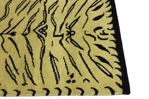Goldish Beige Tribal 3X12 Fine Nepali Oriental Runner Rug