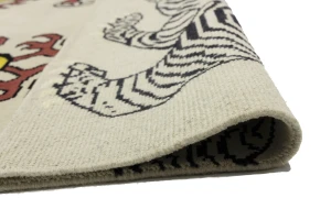 Beige Tribal 5X8 Fine Nepali Oriental Rug