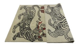 Beige Tribal 5X8 Fine Nepali Oriental Rug