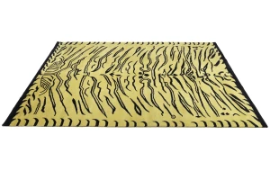 Goldish Beige Tribal 8X10 Fine Nepali Oriental Rug
