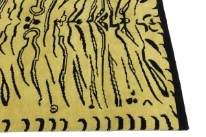 Goldish Beige Tribal 5X8 Fine Nepali Oriental Rug