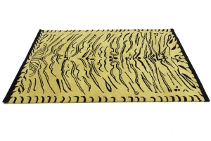 Goldish Beige Tribal 5X8 Fine Nepali Oriental Rug