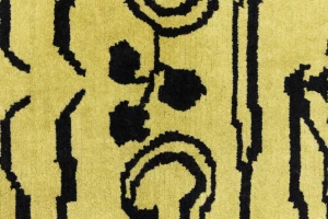 Goldish Beige Tribal 5X8 Fine Nepali Oriental Rug