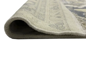 Cream Floral 12X15 Oushak Oriental Rug