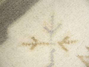 Cream Floral 12X20 Oushak Oriental Rug