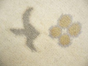 Cream Floral 12X20 Oushak Oriental Rug
