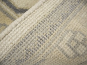 Cream Floral 10X20 Oushak Chobi Oriental Rug