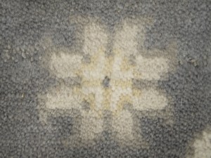 Gray Floral 9X18 Oushak Chobi Oriental Rug