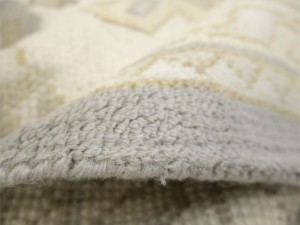 Cream Floral 9X18 Oushak Chobi Oriental Rug