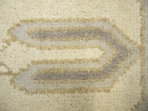 Beige Floral 9X18 Oushak Oriental Rug