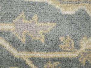 Gray Floral 8X16 Oushak Oriental Rug