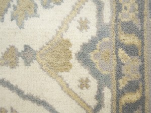 Gray Floral 8X16 Oushak Oriental Rug