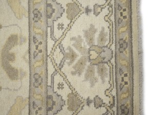 Cream Floral 8X16 Oushak Oriental Rug