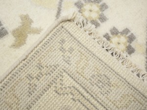 Cream Floral 8X16 Oushak Oriental Rug