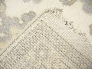 Cream Floral 8X16 Oushak Chobi Oriental Rug