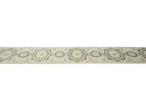Cream Floral 3X25 Heriz Serapi Oriental Runner Rug