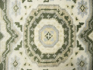 Cream Floral 3X25 Heriz Serapi Oriental Runner Rug