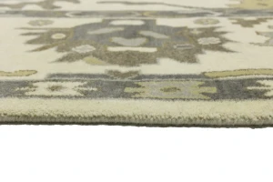 Muted Colors Transitional Floral 9X12 Oushak Chobi Oriental Rug