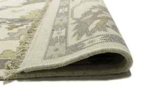 Muted Colors Transitional Floral 9X12 Oushak Chobi Oriental Rug
