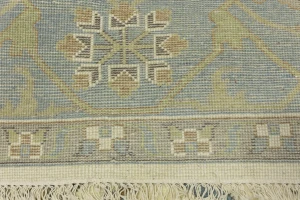Muted Colors Floral 9X12 Oushak Oriental Rug